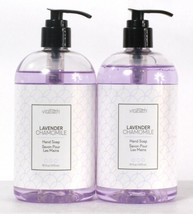 2 Bottles Vitabath 16 Oz Lavender Chamomile Softening Vit A Liquid Hand Soap - £19.01 GBP