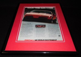 1982 Pontiac Tras Am Framed 11x14 ORIGINAL Vintage Advertisement - £27.45 GBP