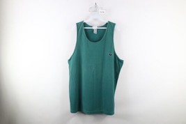 Vtg 90s Speedo Mens XL Faded Spell Out Thermal Waffle Knit Tank Top T-Shirt USA - £35.09 GBP