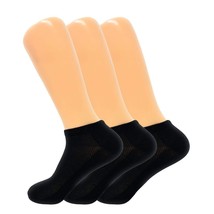 Extra Thin Breathable Athletic Ankle Socks Low Cut Running Socks 3 Pairs - £6.00 GBP