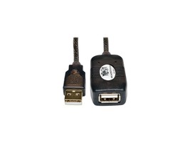Tripp Lite USB 2.0 Hi-Speed Active Extension Repeater Cable (M/F), USB Type-A, 5 - £47.07 GBP
