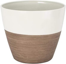 Planter Pot By Rocky Mountain Goods - Round Durable Resin 8&quot; Pot -, Ivor... - $39.93