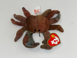 McDonalds 1993 Ty Teenie Beanie Baby Claude the Crab Collectible Mint - $170.16 MXN