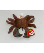 McDonalds 1993 Ty Teenie Beanie Baby Claude the Crab Collectible Mint - €7,66 EUR