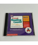 Scholastic Reading Counts Introductory Software Sampler PC CD-ROM Vtg - $15.39 CAD