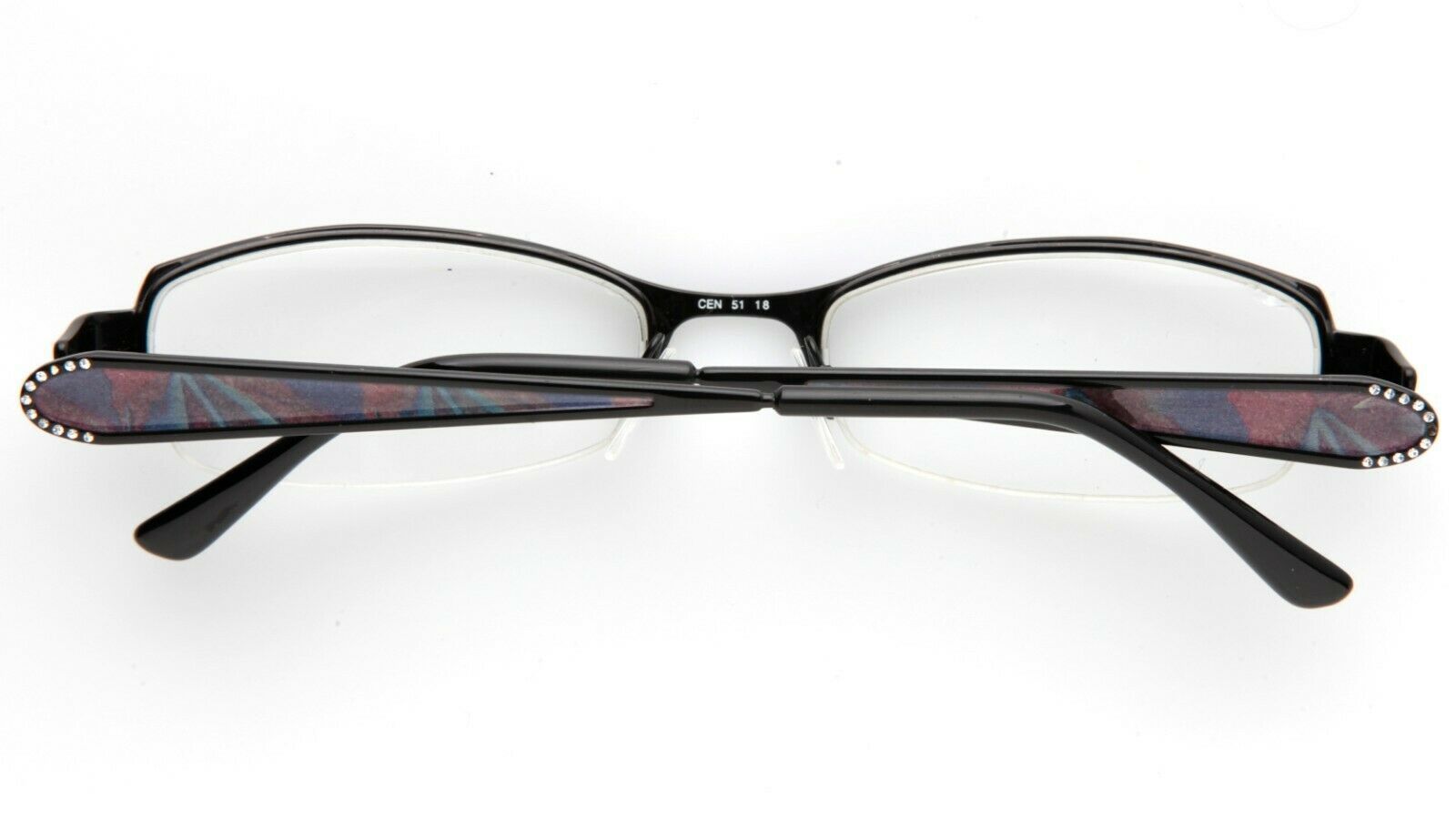 "READ" ALFRED SUNG AS 4782 BLK CEN BLACK EYEGLASSES GLASSES 51-18-130mm Italy Item image 10