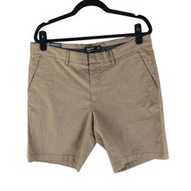 Nordstrom Mens Slim Fit Shorts Tech-Smart Coolmax Stretch Waistband Brow... - $17.34