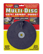 MULTI DISC 3pc Cutting Grinding Sanding (all in one) Metal Wood Brick cu... - $10.00