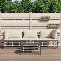 Garden Lounge Set Gray - $1,012.10 CAD