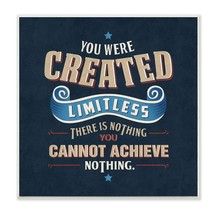 Stupell Industries You are Limitless Inspirational Blue Word, Design by Artist E - $37.99