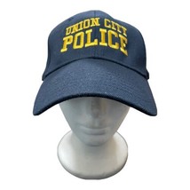 Union City Police Hat Fitted Dark Blue Baseball Cap My Fit KC Caps Size ... - $14.99