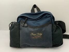 Vtg USA Lumbar Waist Bag Fanny Pack Aspen Ridge Lash Tabs Bottle Holders LNWOT - £23.69 GBP