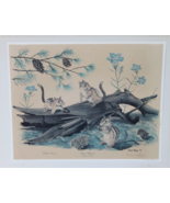 GENE GRAY &quot;EASTERN Chipmunks HAND SIGNED 1ST EDITION PRINT# 330/ 1000 - $23.85 CAD