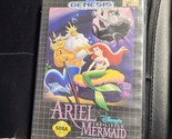 Ariel the Little Mermaid (Sega Genesis, 1992) case + cartridge / no manual - $14.84