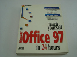 1997 Teach Yourself Microsoft Office 97 In 24 Hours Resource Guide Book - £7.78 GBP
