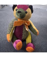 Bath And Body Works Patch Bear Stuffed Animal Plush Doll RARE HTF - $224.07 MXN