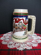 1998 Budweiser Grant&#39;s Farm Holiday Stein No. CS343 - Ceramarte Brazil - No Box - £7.51 GBP