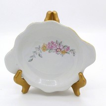 Vintage Pitcher Floral Replacement Drip Plate Gold Trim Scalloped Edge  ... - €5,92 EUR