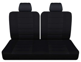 Front set car seat covers fits 1971 Chevy Monte Carlo 50/50 top and solid bottom - £58.33 GBP