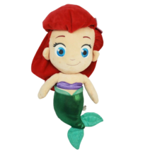 12&quot; Disney Store Animators Princess Ariel Little Mermaid Toddler Soft Plush Doll - £36.60 GBP