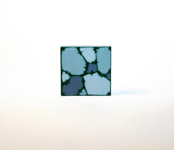 Minifigure Dungeon Floor Tile With Moss Floor Tile 2X2 Construction Piec... - $2.35