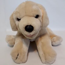 2000 Kids Preferred 14 inch Beige Retriever Stuffed Plush Puppy - £23.18 GBP