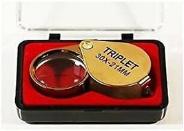 PuriTEST 30x Magnifier Eye Loupe Lens Testing Inspecting Gold Silver Jew... - £10.96 GBP