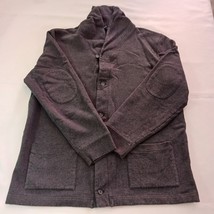 Lands' End Women's Gray Button Long Sleeve Coat Size L (42-44) image 13