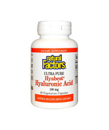 Natural Factors Hyabest Hyaluronic Acid, 60 Vegetarian Capsules - $47.62 CAD