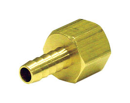 JMF Brass Adapter 1/2 in. Dia. x 1/2 in. Dia. Yellow 1 pk - $7.95