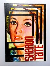 SHARON TATE ✱ VTG Rare Sticker Beautiful American Actress Brazil Collection 1972 - £33.45 GBP