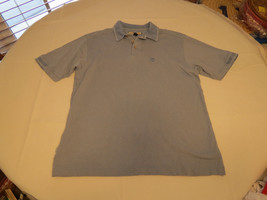 Tommy Bahama Men's short sleeve polo shirt M silk cotton T20271 blue EUC @ - £20.56 GBP