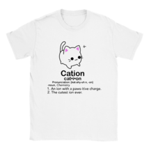 Kawaii funny cat caution t shirt comic tee shirt pet pastel feline gift ... - £21.91 GBP