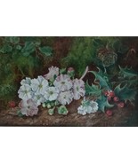 American Outdoor Still Life Painting - Oil on board, 1873 - $743.75