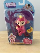 WowWee FINGERLINGS Monkey Interactive Bella Pink Yellow Hair #3705 2017 New - $19.68