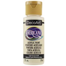 DecoArt, Light Buttermilk, Americana Acrylic Paint, 2 oz. - $4.51
