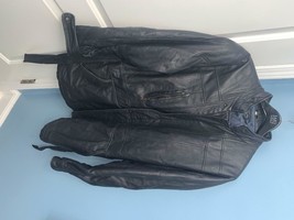 Mens Leather Jacket BALLY of Switzerland - £104.12 GBP