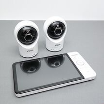 VTech RM7764-2HD Smart WiFi Baby Monitor with 2 Cameras image 2