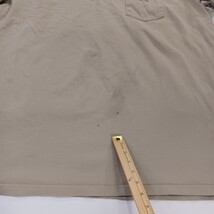 Carhartt Shirt Men's 3XL Tall Beige Long Sleeve Henley Cotton Flame Resistant FR image 4