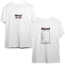 Blond tracklist Shirt, Frank Rapper T shirt, Tour Shirt - £15.09 GBP+