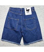 SR Vs. Sandrine Rose Women&#39;s Denim Jean Shorts Frayed Hem Size 28 Jorts - $30.38