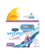 Schick Hydro Silk Refill Pack 4 Cartridges - $1,797.78 MXN