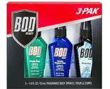 Bod Man Fragrance Body Spray Gift Set, 3 pieces - $15.83