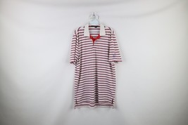 Ralph Lauren RLX Mens M Striped Color Block Stretch Collared Golf Polo S... - $26.68