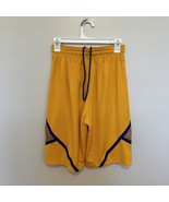 Nike Kobe Dri Fit Shorts Mens S Basketball Gold Mamba Lakers - $24.57 CAD