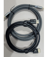 2 6 ft HDMI Cable HDMI 2.1 48 GBPS Cord 8K & 4K Ultra HD 3D High Speed Ethernet - $4.00