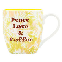 Tie Dye Mug 500mL - PeaceLoveCoffee - £23.35 GBP