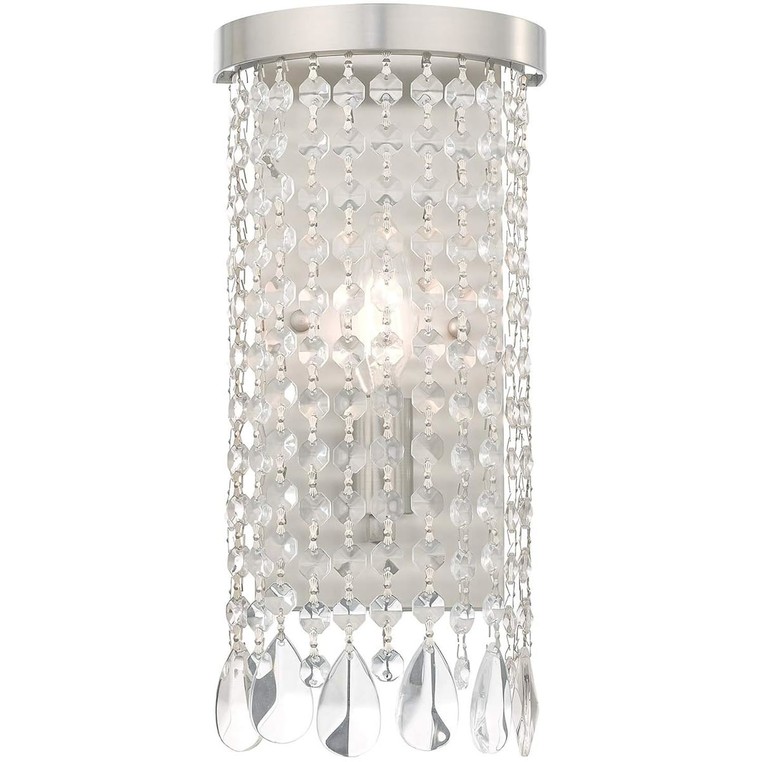 Livex Lighting 1 Lt Brushed Nickel ADA Wall Sconce