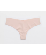 American Eagle Aerie No Show Smoothez Thong Panties SMALL Bay Sunrise New - $288.23 MXN