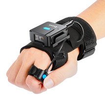 Eyoyo 2D Bluetooth Barcode Scanner Left&amp;Right Hand Glove Wearable Scanner - $71.45
